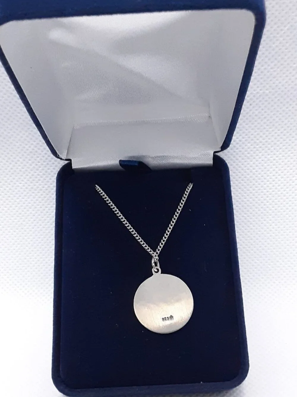 NEW 925 sterling silver unisex St. Christopher Pendant - Picture 3 of 9